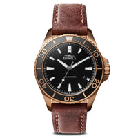 Shinola 43MM Monster Bronze Black Dial Watch