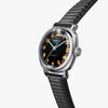 Shinola 39mm The Mechanic Watch Black Dial Original Orange S0120235328