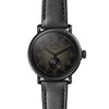 Shinola 41MM Runwell Sub second Blackout Dial Leather Watch S0120273232