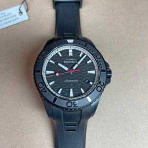Shinola 43mm Ceramic Monster Automatic Black Watch S0120274078