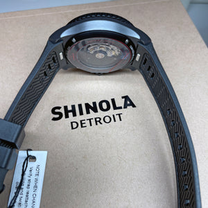 Shinola 43mm Ceramic Monster Automatic Black Watch S0120274078