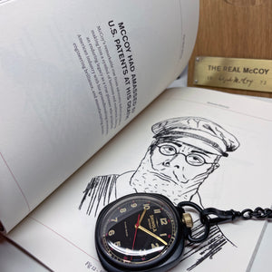 Shinola The Elijah McCoy Mechanic Pocket Watch 45mm Limited Edition