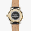 Shinola 41MM Runwell Black Mother of Pearl Dial Gold PVD Case Watch S0120292980