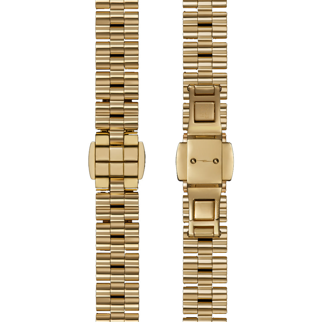Shinola 25MM Runabout Petosky Dial PVD Gold Watch