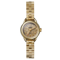 Shinola 25MM Runabout Petosky Dial PVD Gold Watch