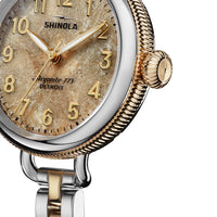 Shinola Petoskey Dial Birdy 34MM Two-Tone Watch - NAGI
