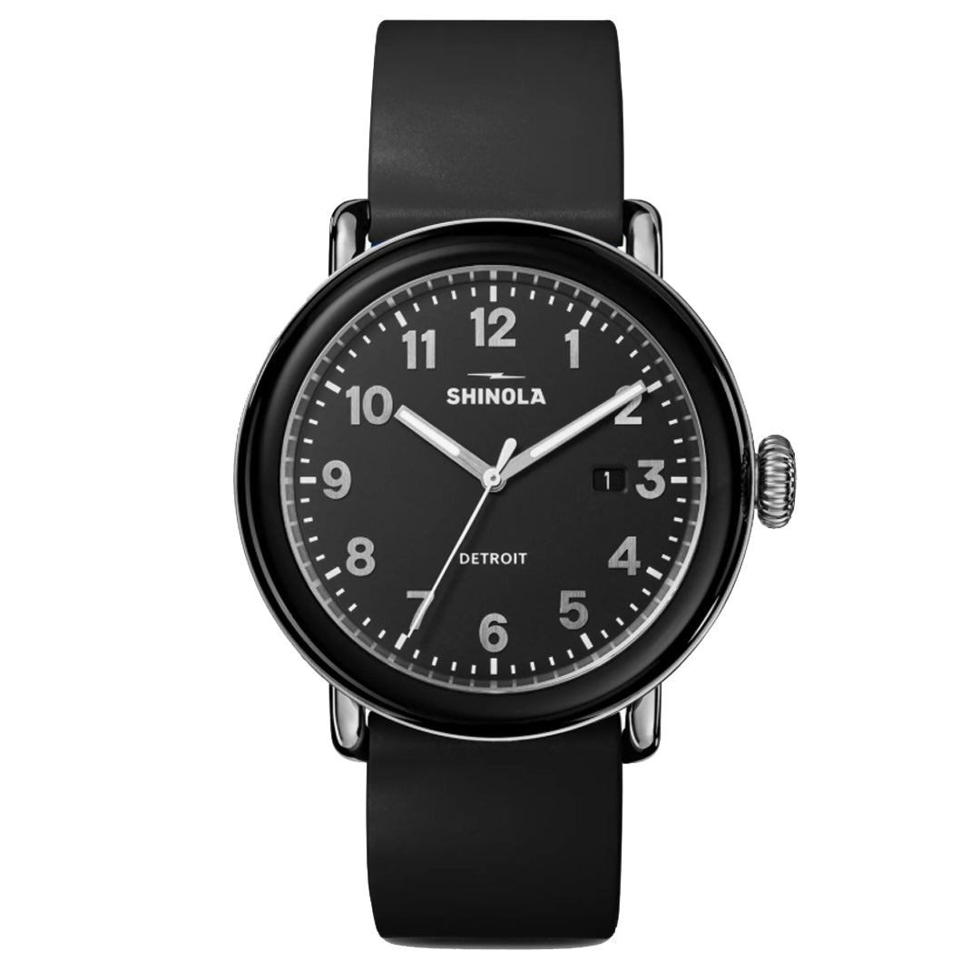 Shinola 41MM Detrola All Black Watch