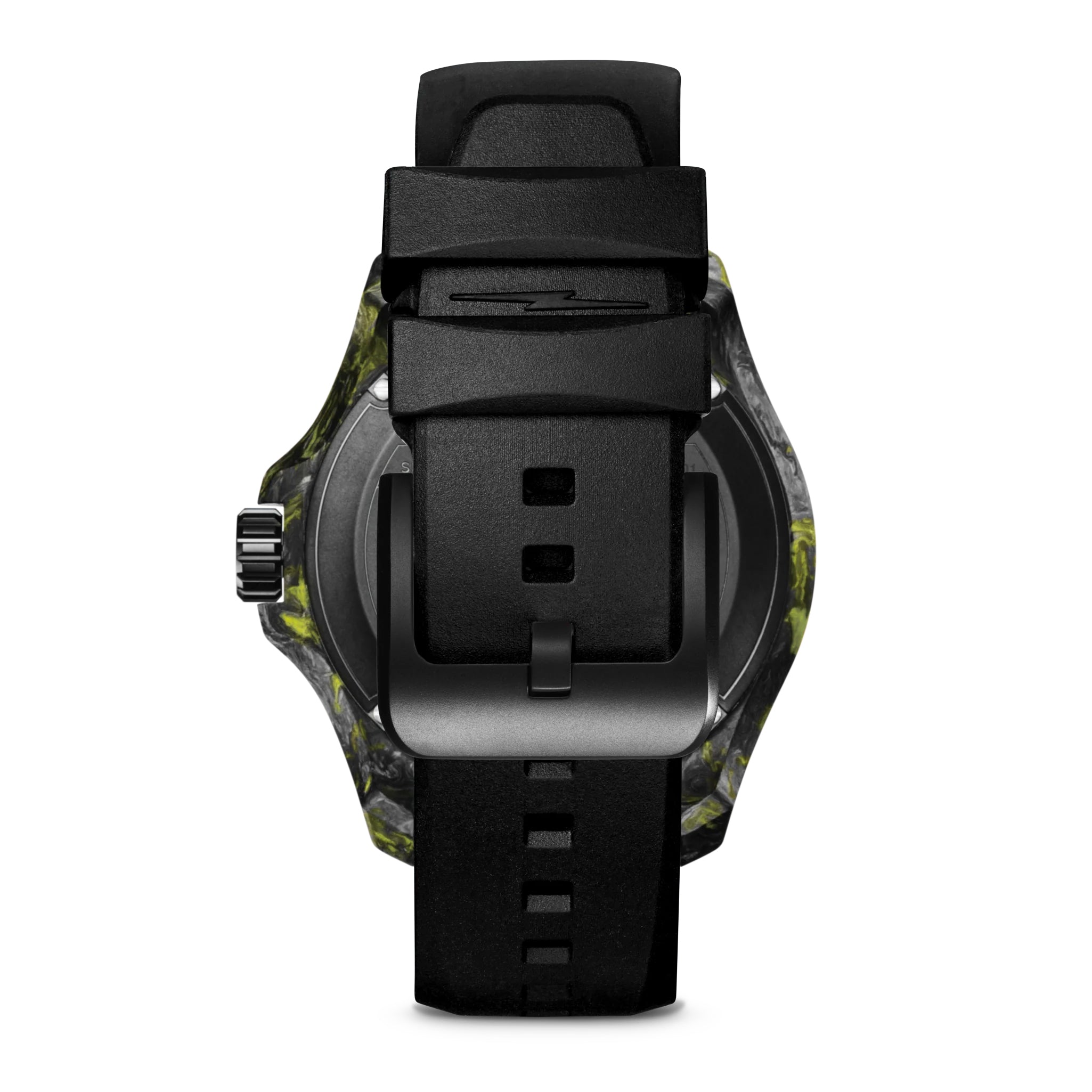Shinola 45mm Forged Carbon Monster Watch Glow Dark Limited