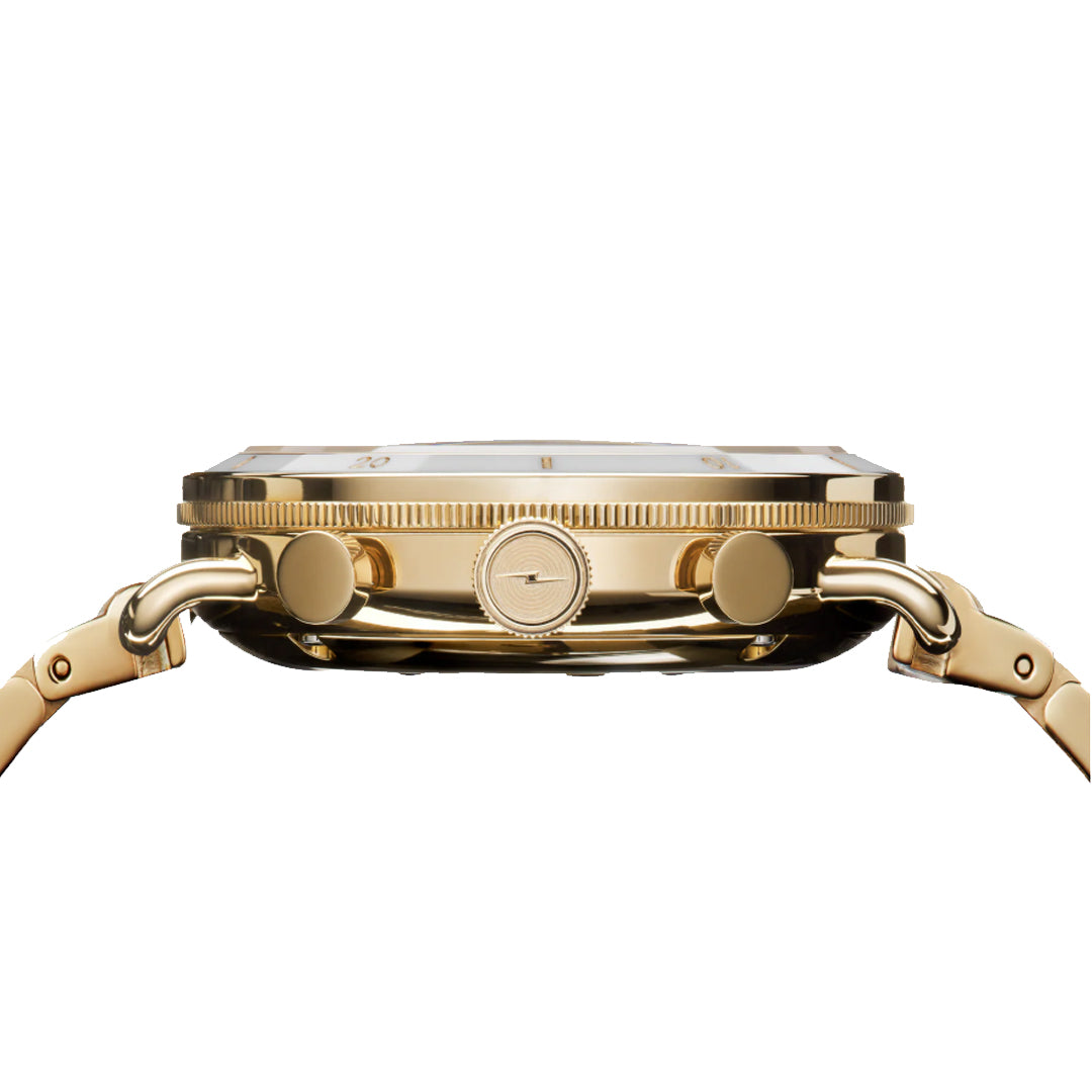 Shinola 40MM Limited Edition Canfield Sport Chronograph PVD Gold Watch