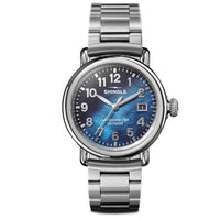 Shinola 36MM Runwell Blue Dial Quartz Watch