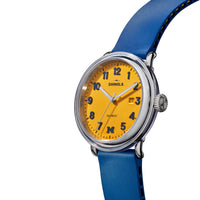 Shinola Detrola University of Michigan Wolverines Blue Yellow Watch