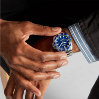 Shinola Lake Michigan Monster 39MM Automatic Blue Mother of Pearl Dial Watch