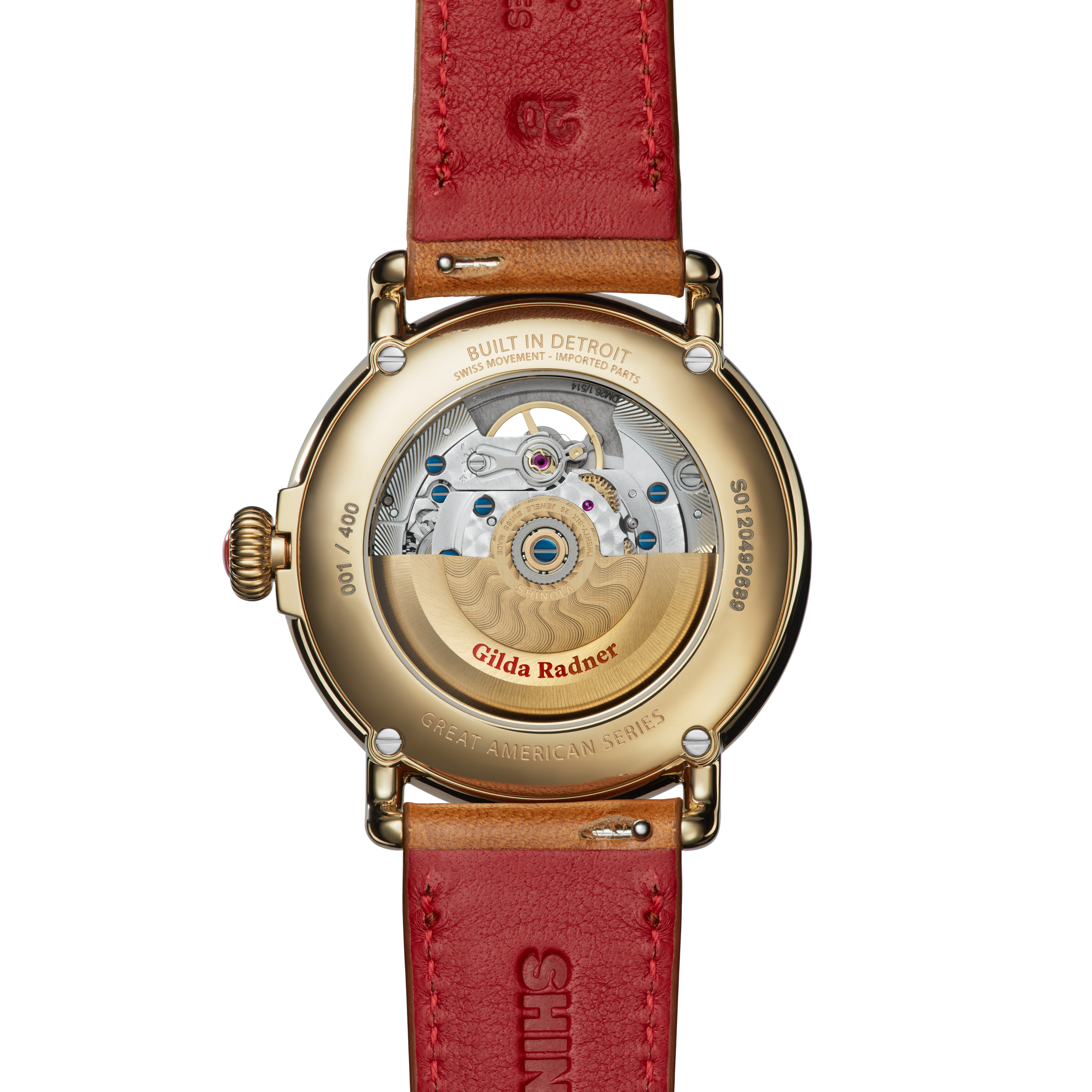 Shinola Gilda Radner Limited Edition Runwell Automatic Watch S0120492685