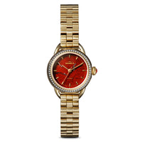 Shinola Gilda Radner Limited Edition Runabout Quartz Red Watch S0120492696