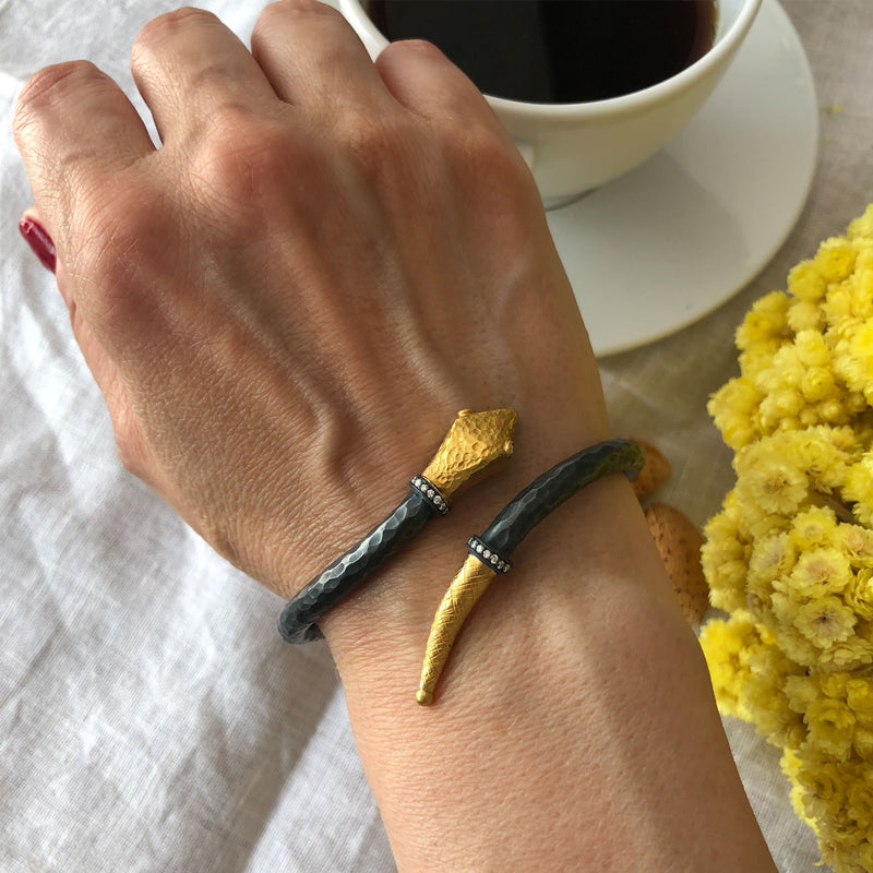 Lika Behar Snake Bracelet SNK-B-502-GOXD