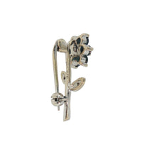 Pre-Owned Samuel Behnam 14K White Gold Flower Pin