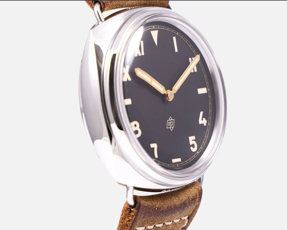 Pre-Owned Panerai Brevettato Radiomir Black California Dial Watch