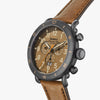 Shinola 48MM Runwell Sport Chrono 48mm Dark Camel Brown Watch S0120273231