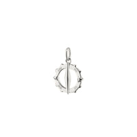 Small "Points North" Sterling Silver Necklace img1