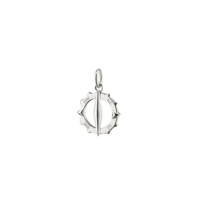 Small "Points North" Sterling Silver Necklace img1