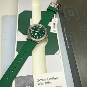 Shinola 43MM Detrola Spartan Green Watch S0120183163