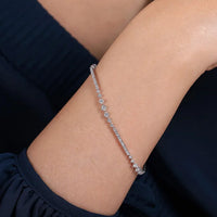 Gabriel & Co. 14K White Gold Diamond Tennis Bracelet