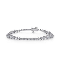 Gabriel & Co. 14K White Gold Diamond Tennis Bracelet