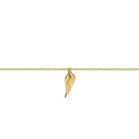 Gabriel & Co. 14K Yellow Gold Angel Wing Charm Bracelet