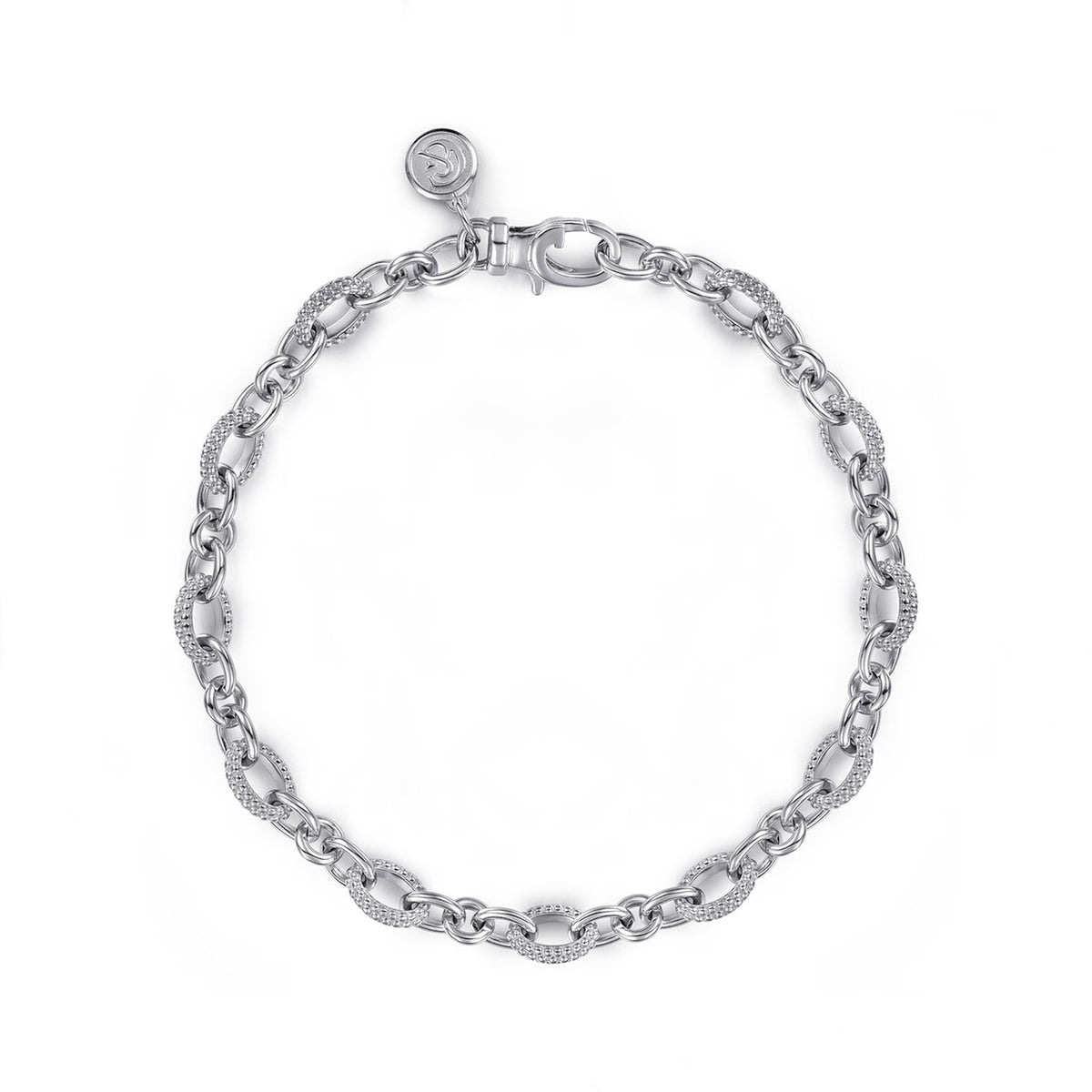 Gabriel & Co. Sterling Silver Bujukan Link Chain Bracelet