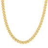 14K Yellow Gold Multi-Row Panther Necklace