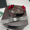 Pre-owned Accutron Spaceview 2020 X RedBar Edition Watch 2ES6A008 Set