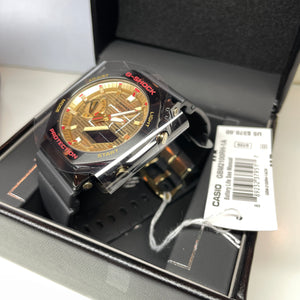 Casio G-Shock Rui Hachimura 2024 CasiOak Stainless Gold Watch GBM2100RH-1A