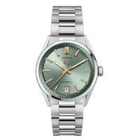 TAG Heuer Carrera Date 36MM Automatic Green Dial Watch