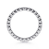 Gabriel & Co. 14K White Gold Eternity Wedding Band