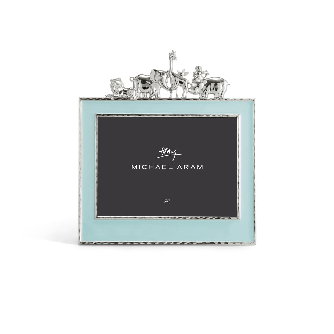 Michael Aram Blue Enamel Animal Frame 5x7