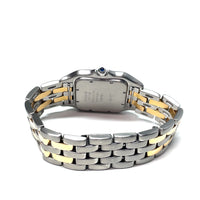 cartier panthere stainless steel and 18k yellow gold watch img6
