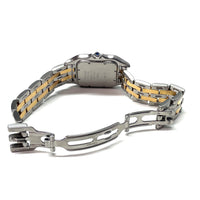 cartier panthere stainless steel and 18k yellow gold watch img7
