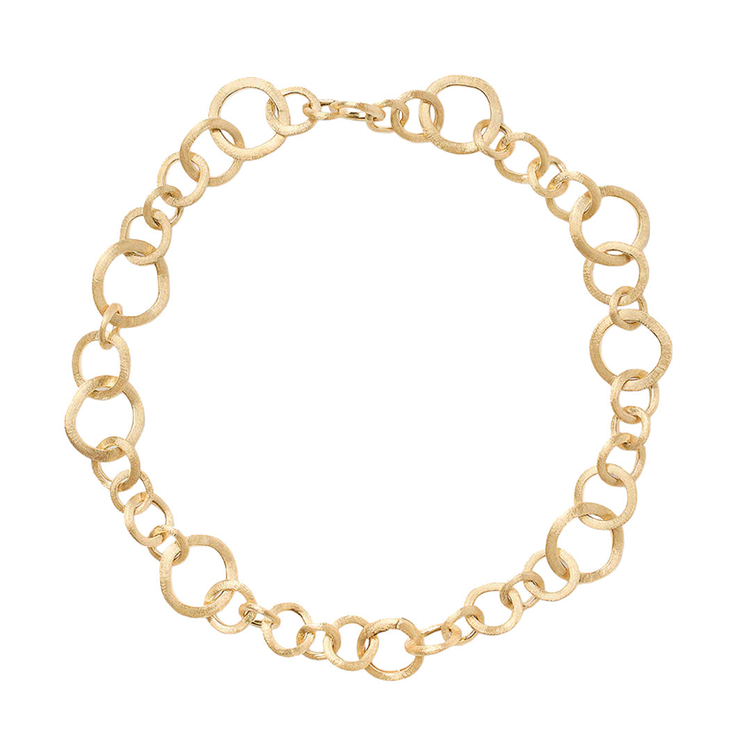 Marco Bicego 18K Yellow Gold Link Collar Jaipur Gold Necklace