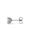 18K White Gold Lab-Grown Diamond Stud Earrings 4.08 Carats
