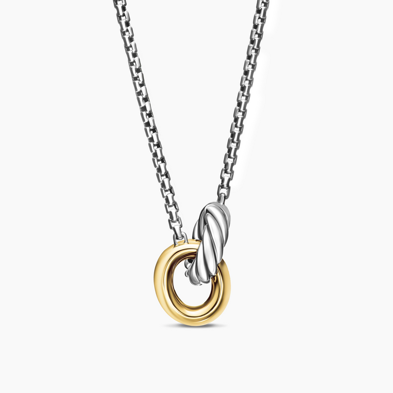 David Yurman Petite Cable Linked Necklace