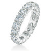Diamond Eternity Wedding Band Ring 18K White Gold 1.50 carats