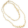 Marco Bicego 18 karat yellow gold Africa bead necklace 36 inches CB1417 Y