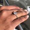 Princess Cut 2.14 Carat GIA Excellent Cut Diamond Platinum Engagement Ring