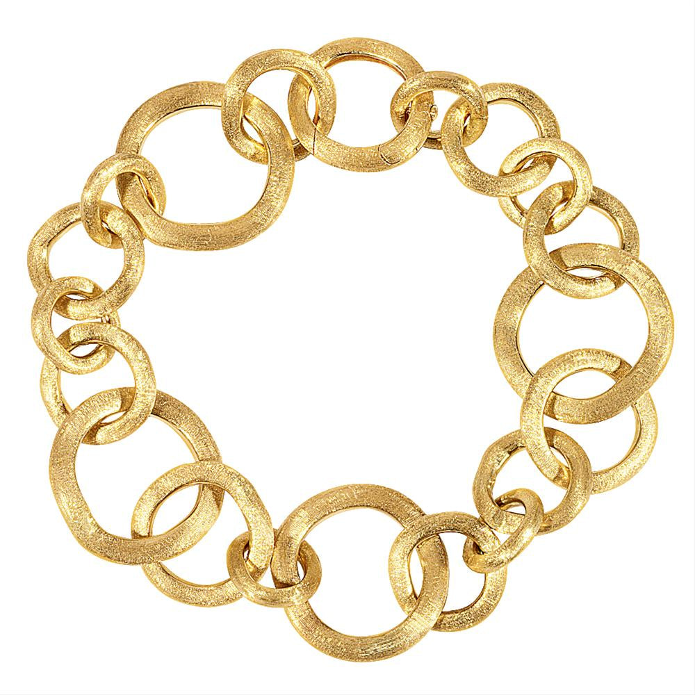Marco Bicego 18K Yellow Gold Petali Diamond Bracelet