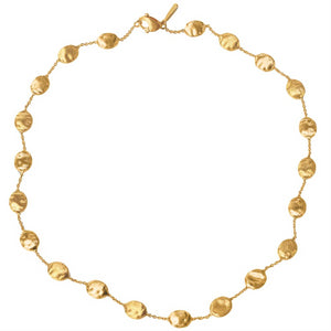 Marco Bicego Siviglia 18K Yellow Gold 16" Bead Necklace CB553 Y