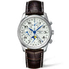 Longines Master Automatic Chronograph Moonphase Brown Alligator 40MM L26734783