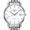 The Longines Elegant Automatic White Dial Watch Stainless Steel Bracelet 37MM L48104126
