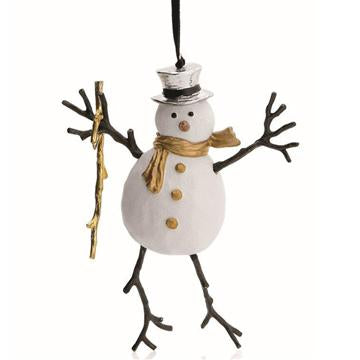 michael aram snowman ornament