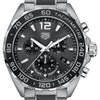 Tag Heuer Formula 1 200M Chronograph Quartz Grey Sunray Dial Watch 43MM CAZ1011.BA0843