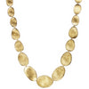 Marco Bicego Lunaria Oval Eternity Station Yellow Gold Necklace CB1777